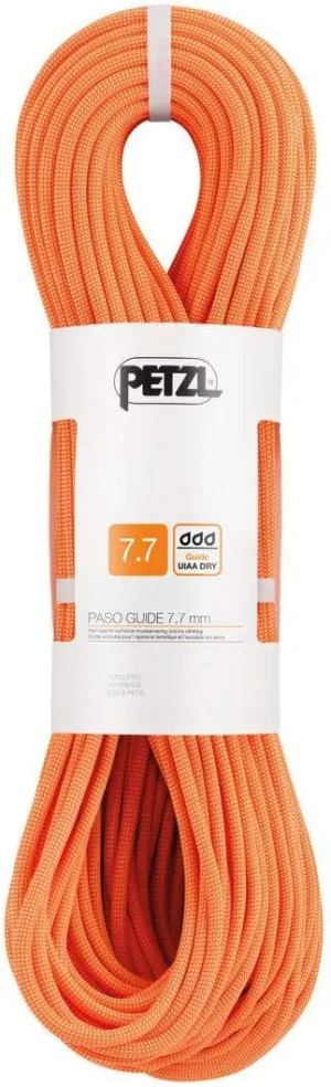 PETZL - PASO Guide 7.7 mm, Rope for Technical Mountaineering and Ice Climbing