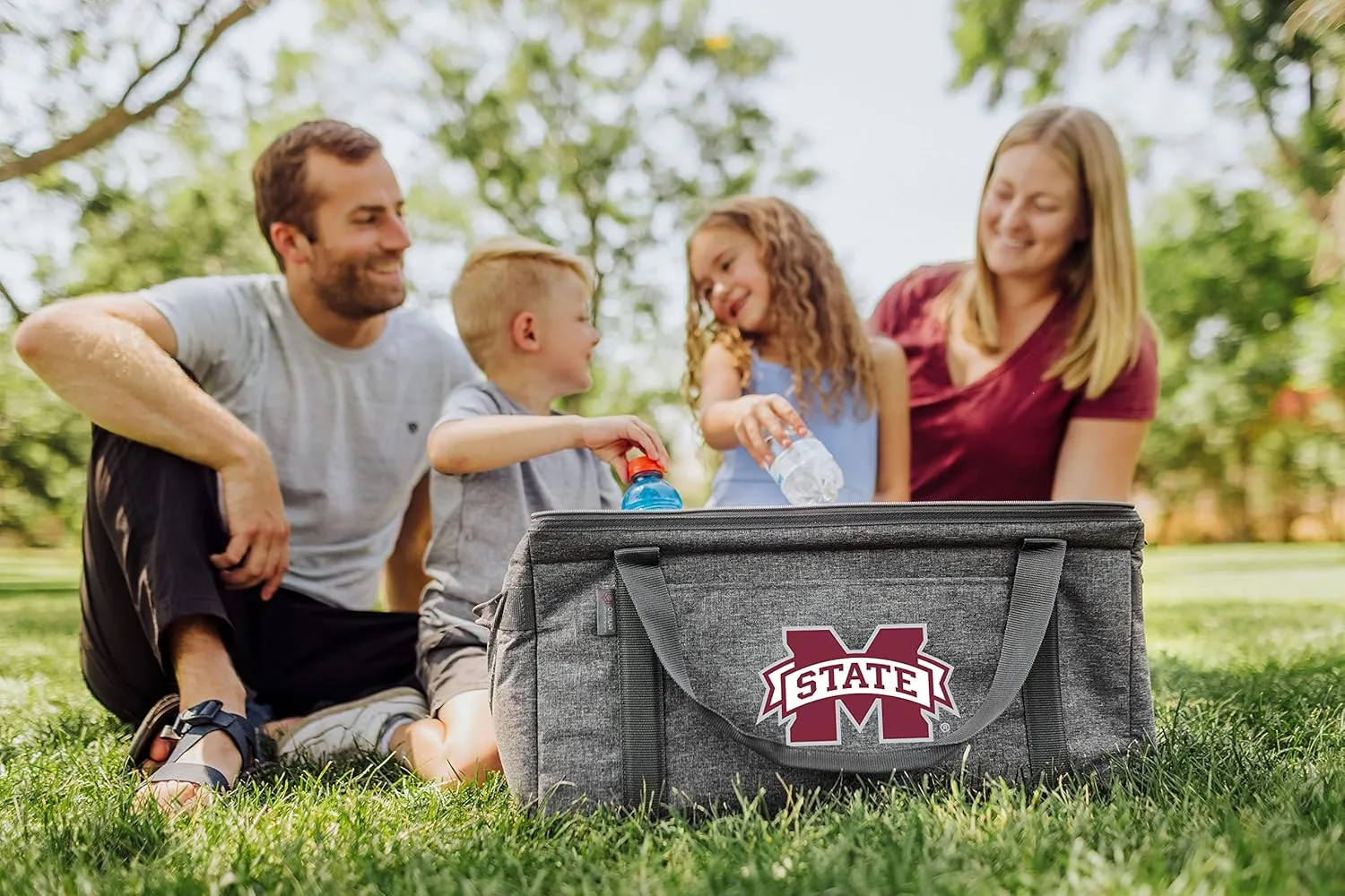 PICNIC TIME NCAA Unisex-Adult NCAA 64 Can Collapsible Cooler