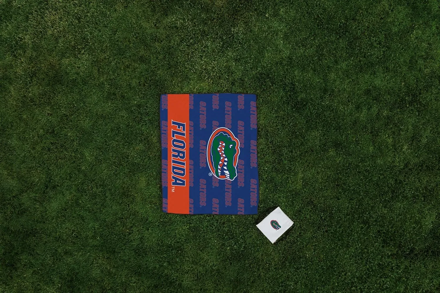 PICNIC TIME NCAA Unisex-Adult NCAA Impressa Picnic Blanket, Lightweight Beach Blanket, Machine Washable, Outdoor Blanket