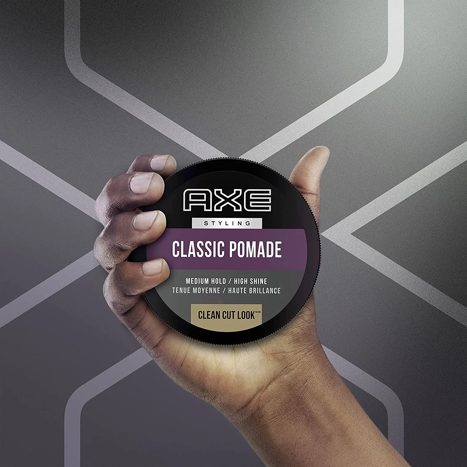 Pomade: Medium Hold and Natural Finish for Easy Styling, 2.64Oz (2 Count)