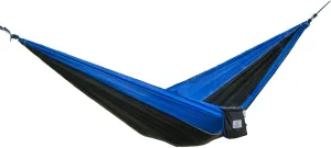 Portable Nylon Fabric Travel Camping Hammock Blue/Black
