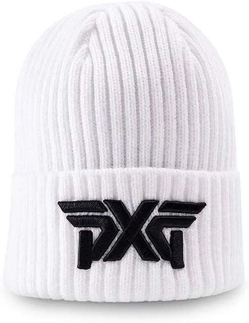 PXG Winter Beanie Skull Cap for Men and Women, Soft, Warm Ribbed Knit Fall and Winter Hat with Embroidered Logos