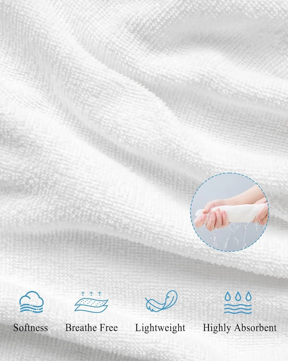 Quick-Drying Microfiber Beach Towel, Simple Modern Soft Absorbent Bath Shower Towels, Rustic Floral Lightweight Portable Towel/Blanket for Travel/Swimming Pool/Camping/Yoga/Gym，35x70 Inch