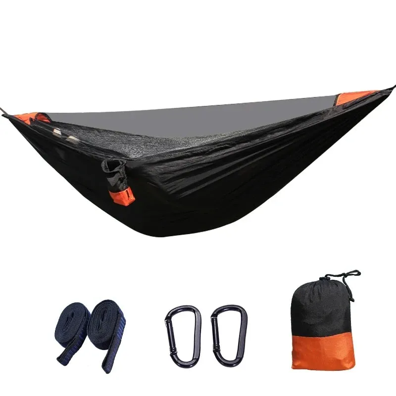 Quick-Opening Lightweight Hammock with Detachable Straps