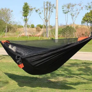 Quick-Opening Lightweight Hammock with Detachable Straps
