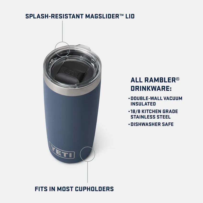 Rambler 10 oz. Tumbler with MagSlider Lid