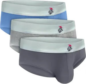 Real Men Ares-Accent Low-Rise Pouch Bikini Brief – 1, 3, 6 Pack with Size ABCD Pouch XS - 5XL