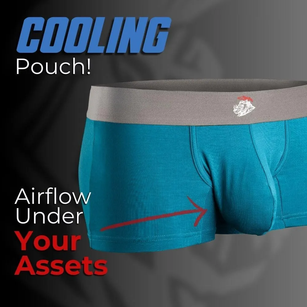 Real Men Bulge Enhancing Pouch Underwear for Men – 1, 3 and 6 Pack Set - Modal Boxer Briefs ABCD Pouch