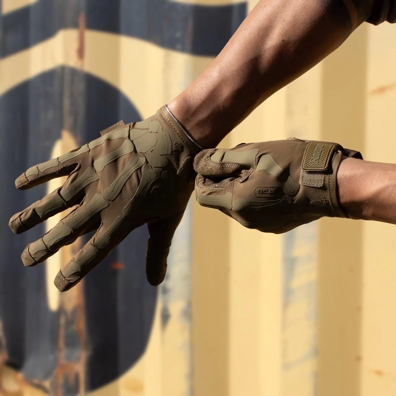 Reaper Marine Skeleton Gloves - Thin and Lightweight for Airsoft, Paintball, Cycling, Motorcycle, Multipurpose