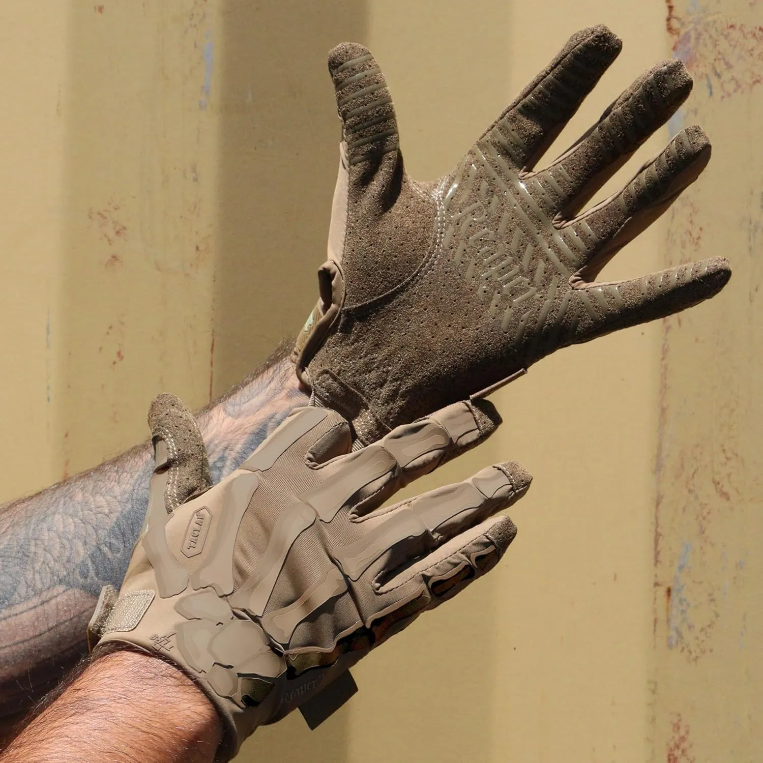 Reaper Marine Skeleton Gloves - Thin and Lightweight for Airsoft, Paintball, Cycling, Motorcycle, Multipurpose