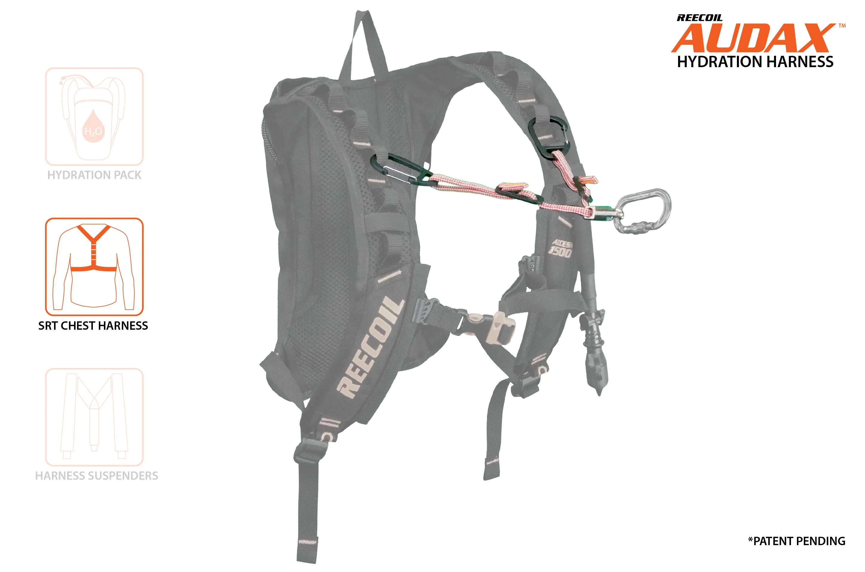REECOIL AUDAX™ 1500 HYDRATION HARNESS