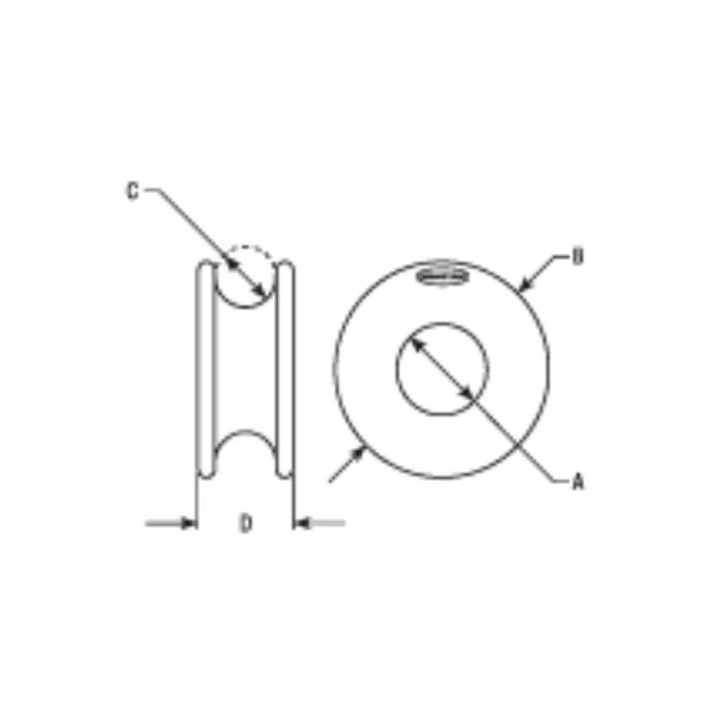 Ronstan Low Friction Ring - 11mm Hole