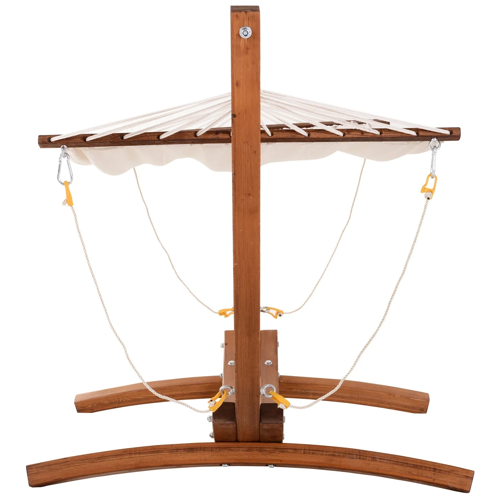 Rootz Wooden Hammock Frame - Outdoor Hammock Stand - Durable Pine Wood - Weatherproof Stability - 325cm x 118cm x 120cm
