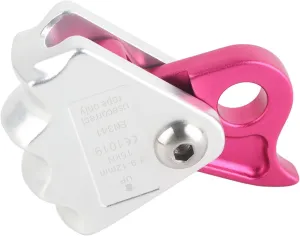 Rope Lock, 15kn Self Braking Stop Descender Rope Grab Ascender Adjuster Fits Rope for 9‑12mm Rope Rescue Descender Rappel Ring Climbing Gear