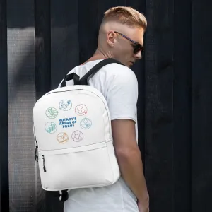 Rotary Club Backpack | Custom Unisex Backpack for Travel, School, and Sports | Personalized Rotary Club Merchandise