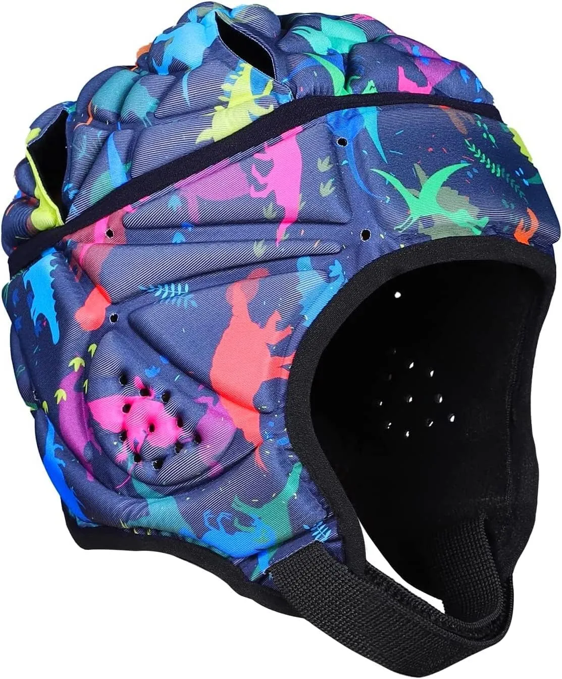 Rugby Helmet - Soft Padded Headgear 7v7 Flag Football Headguard Soccer Head Protection Protective Soft Helmet Football for Youth & Adult
