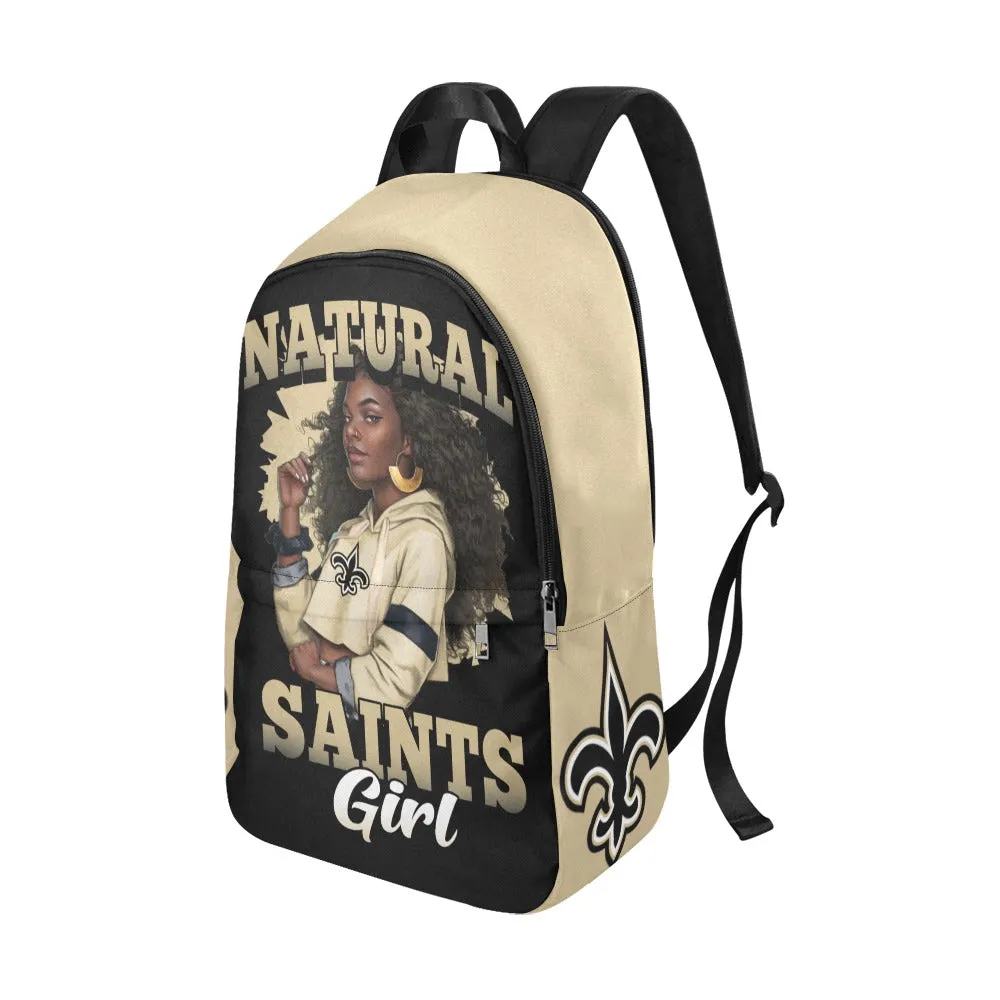 SAINTS BACK PACK Fabric Backpack for Adult (Model 1659)
