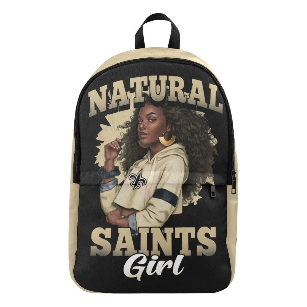 SAINTS BACK PACK Fabric Backpack for Adult (Model 1659)