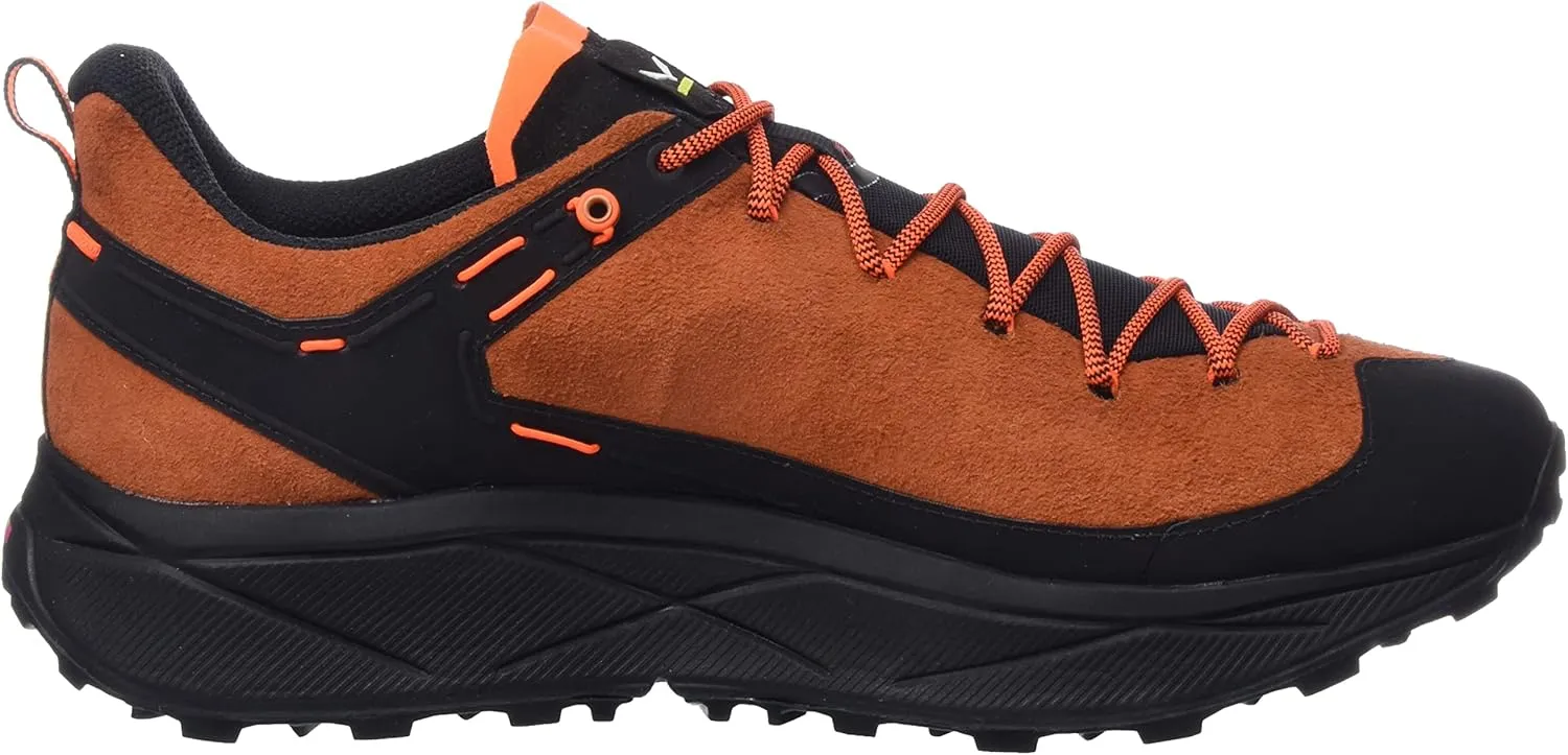 Salewa Men's Dropline Leather Hiking Shoe - Comfortable, Lightweight Trail Shoe for Speed Hiking