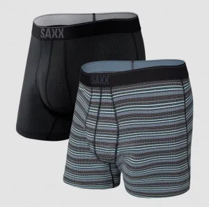 Saxx Quest Quick-Dry Mesh Boxer Brief Fly - 2 Pack