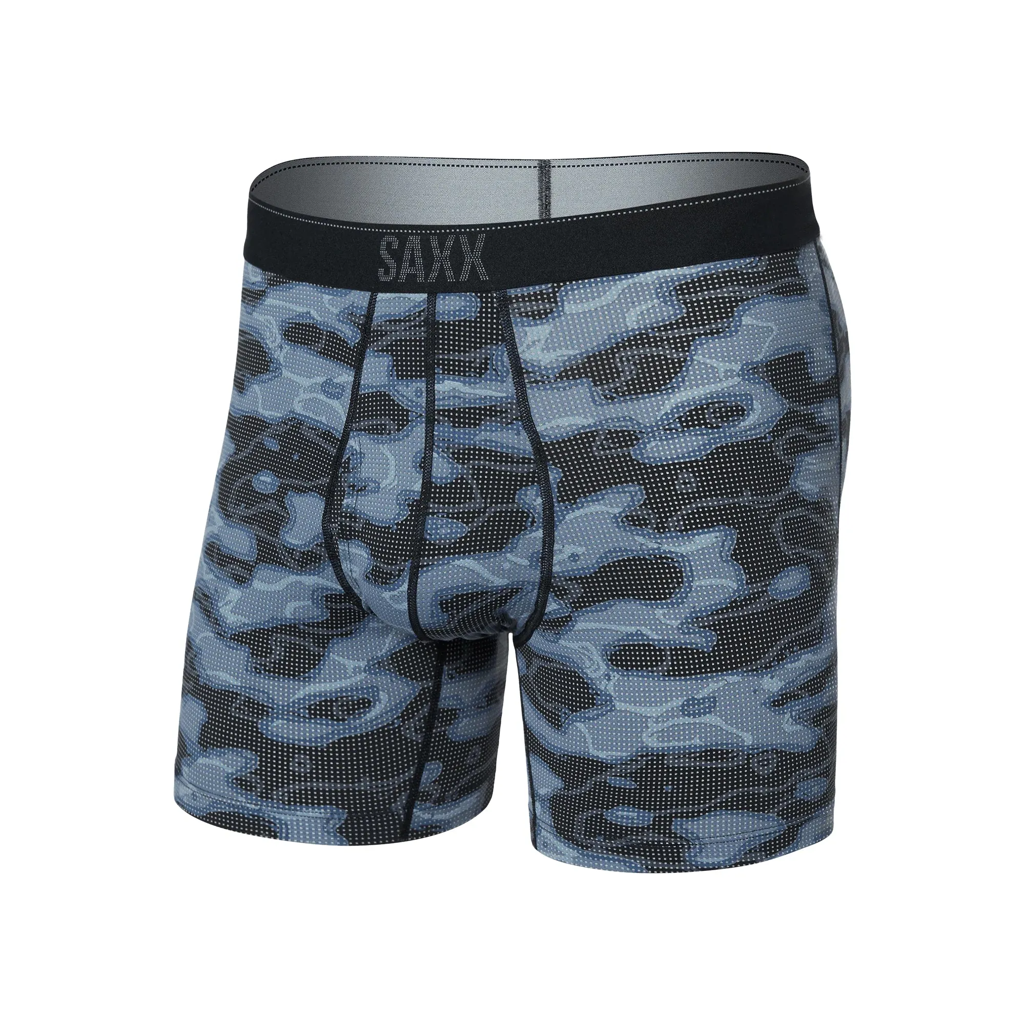 SAXX Quest Quick Dry Mesh Camo Boxer Brief