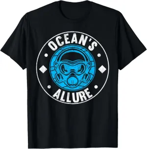 Scuba Diving, Cave Diving Adventure Holiday Sea Divers T-Shirt