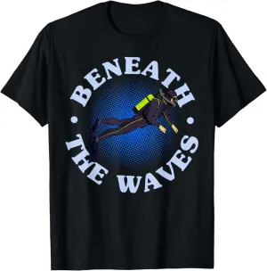 Scuba Diving, Cave Diving Adventure Holiday Sea Divers T-Shirt