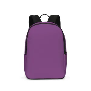 Shaded Midtone Purple Waterproof Backpack | C40M80Y0K30