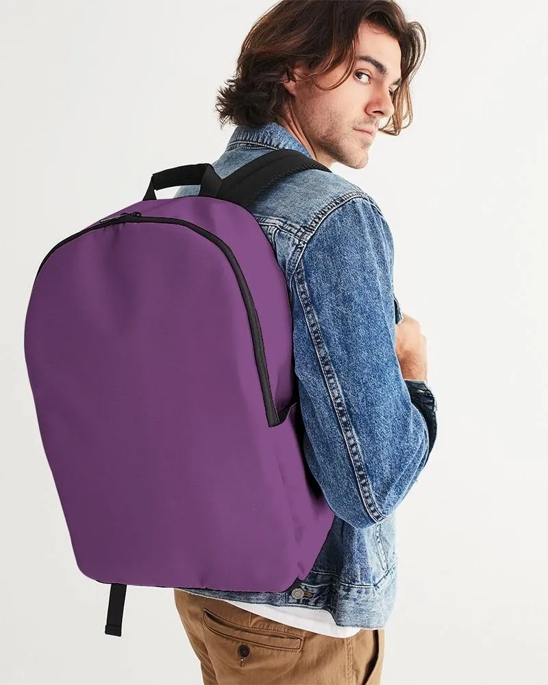 Shaded Midtone Purple Waterproof Backpack | C40M80Y0K30
