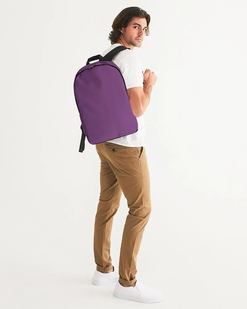 Shaded Midtone Purple Waterproof Backpack | C40M80Y0K30