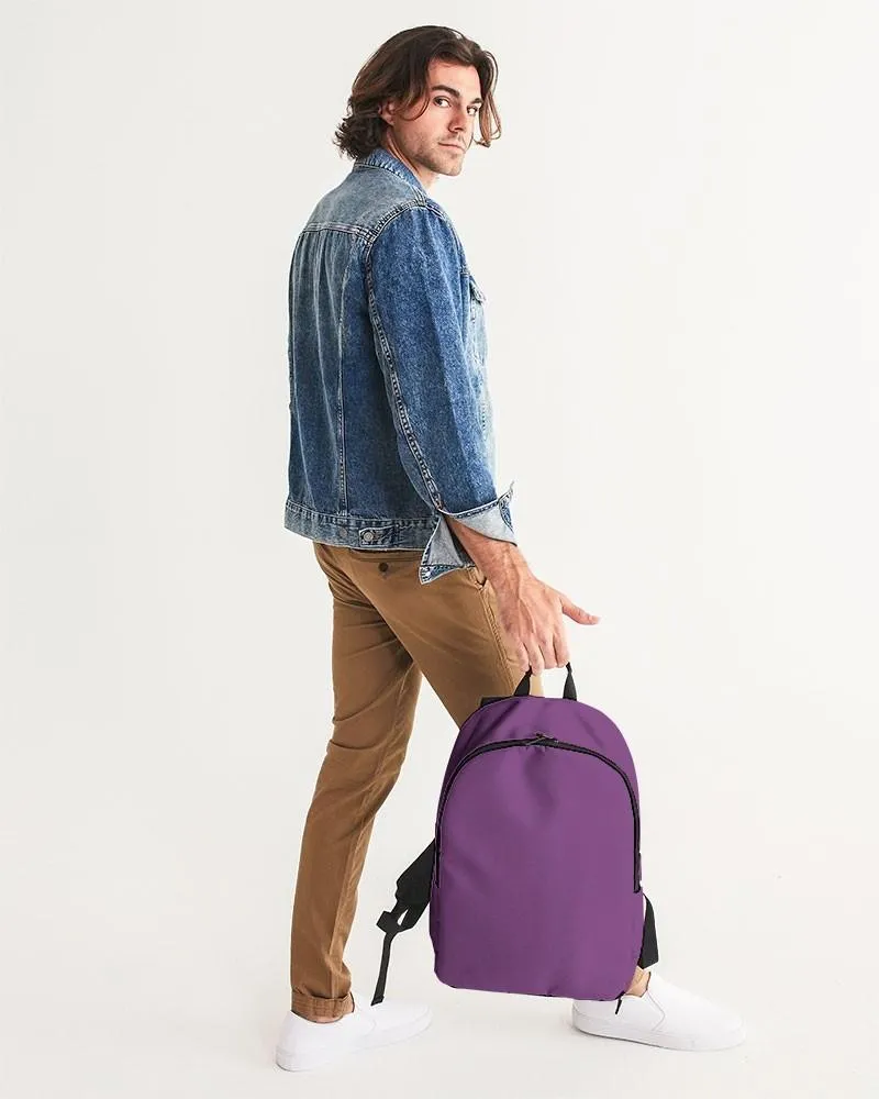 Shaded Midtone Purple Waterproof Backpack | C40M80Y0K30