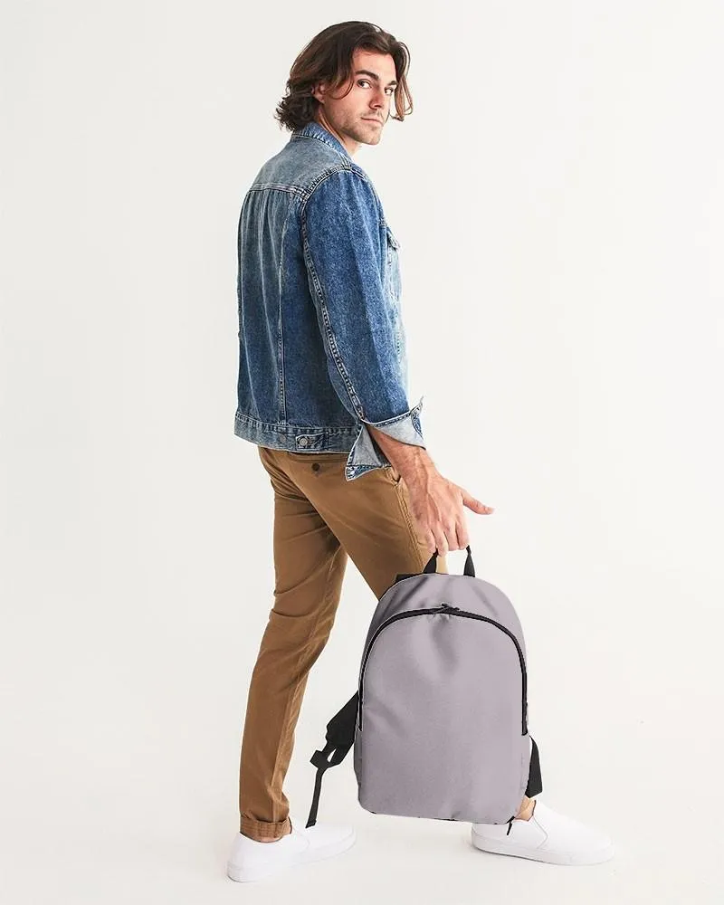 Shaded Pale Magenta Brown Waterproof Backpack | C0M10Y0K30