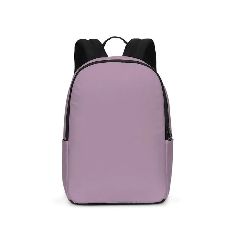 Shaded Pale Pastel Purple Gray Waterproof Backpack | C8M30Y0K30