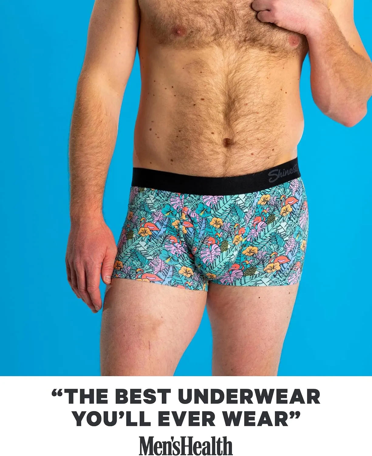 Shinesty Hammock Support Pouch Underwear | Mens Trunk Underwear | Anti-Chafing, Moisture Wicking, Breathable