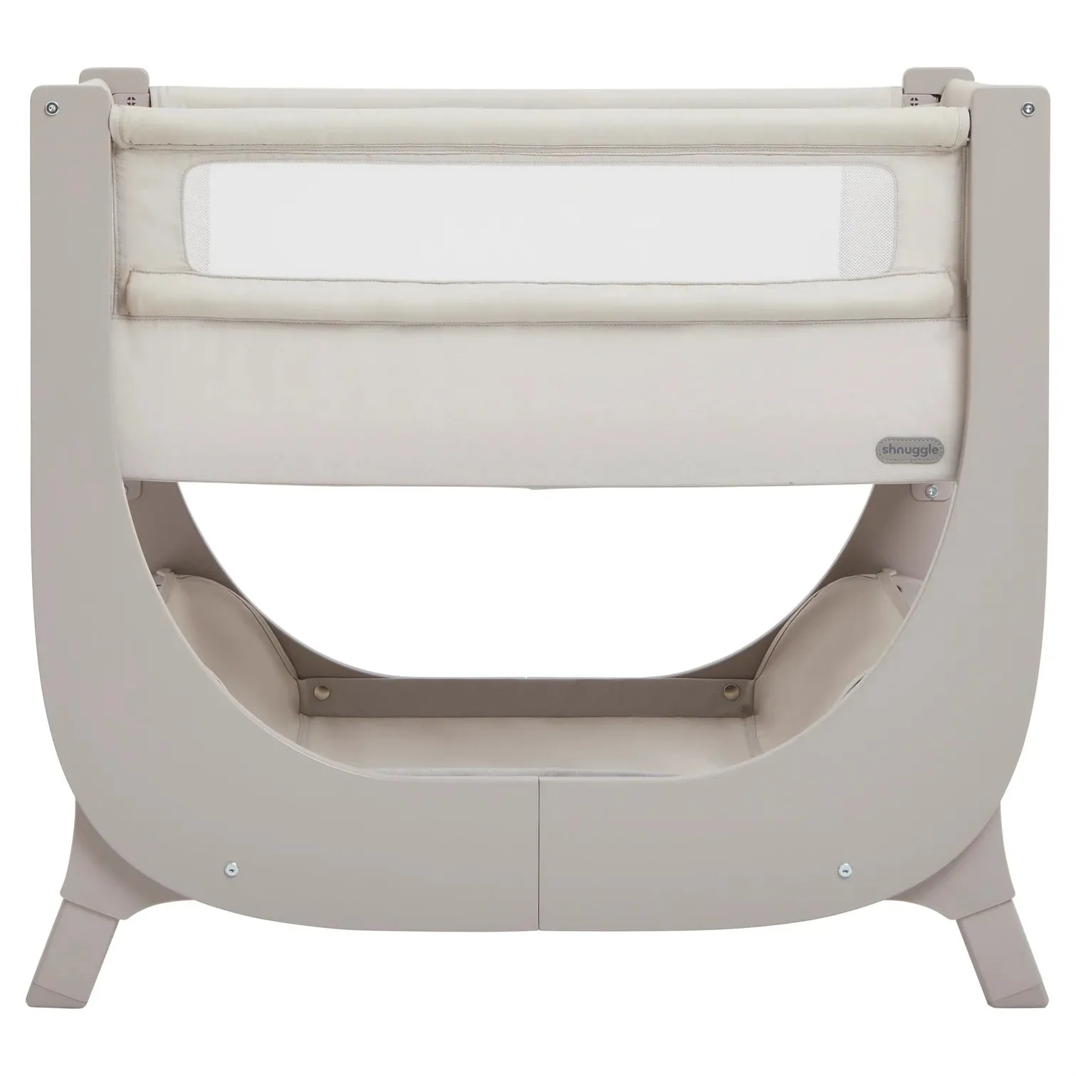 Shnuggle, Air Lite Crib, Taupe