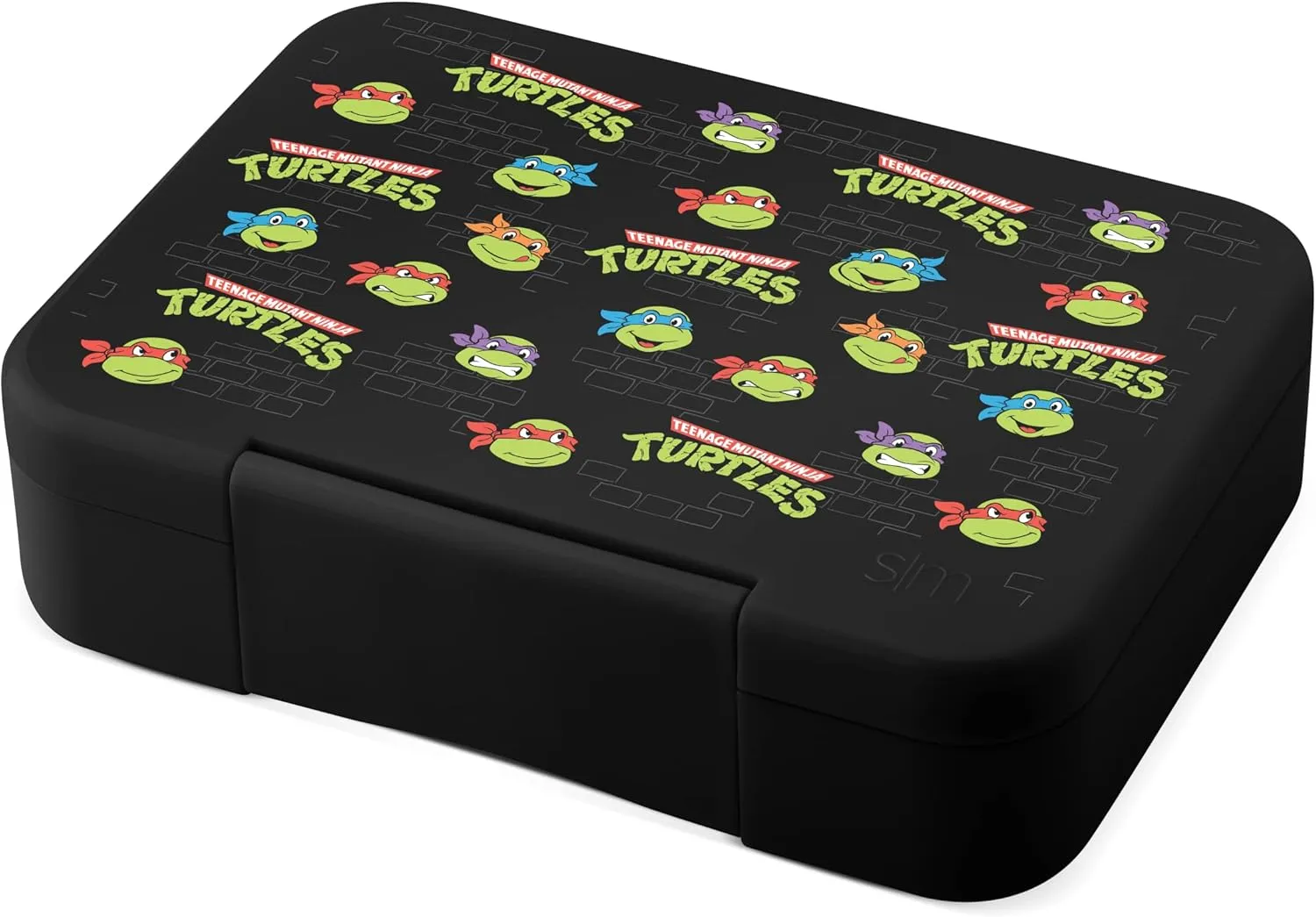 Simple Modern Nickelodeon Viacom Bento Lunch Box for Kids | BPA Free, Leakproof, Dishwasher Safe | Lunch Container for Boys, Toddlers | Porter Collection | 5 Compartments | TMNT: Turtles Unite