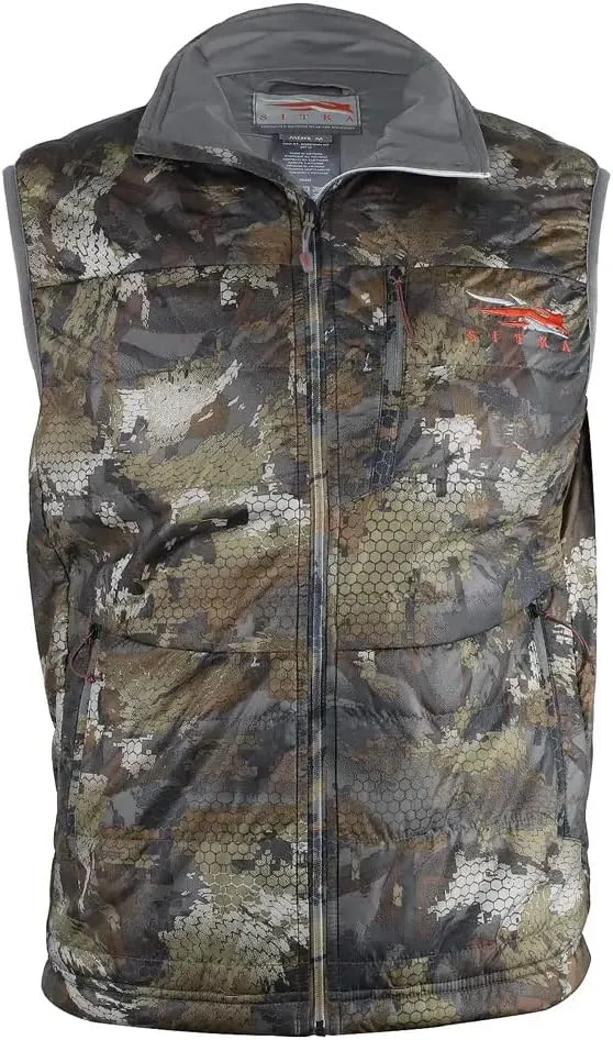 SITKA Gear Men's Kelvin Aerolite Insulated Hunting Vest, Waterfowl Timber, 3X-Large