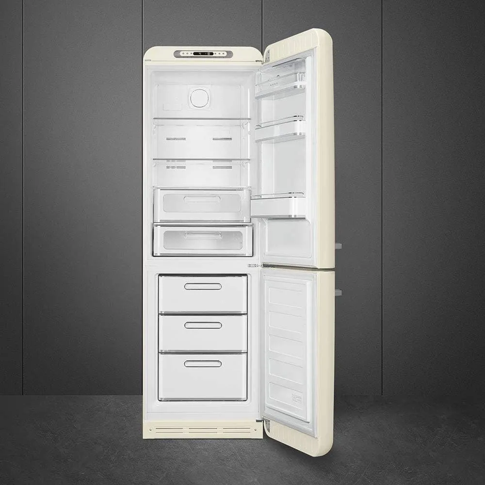 SMEG FAB32URCR3 FAB32 Retro Style Refrigerator, Cream