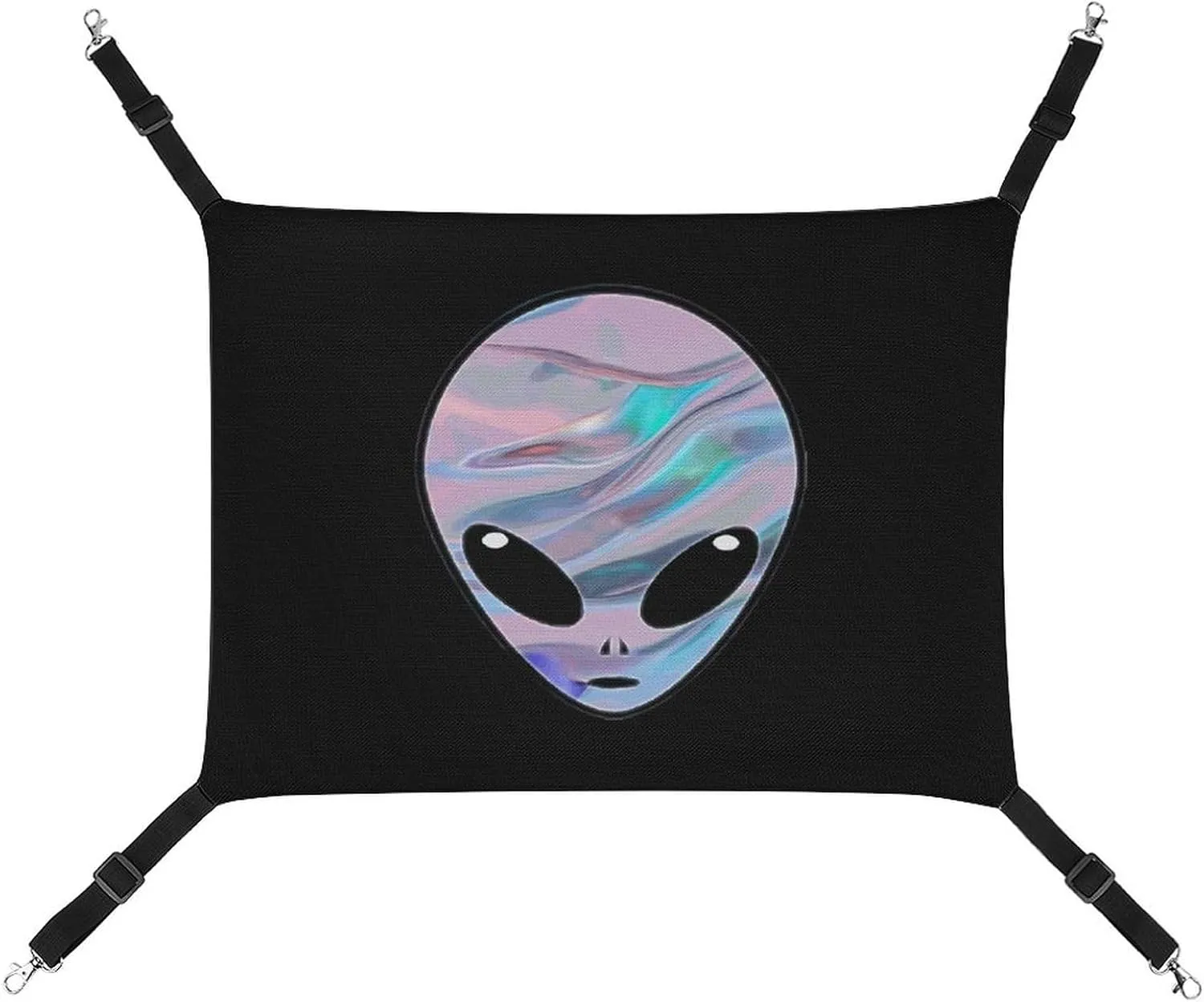 Space Alien Hanging Cat Bed Soft Breathable Pet Hammock for Cage Pet Sleeper for Kitten Ferret Puppy Rabbit