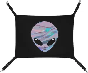 Space Alien Hanging Cat Bed Soft Breathable Pet Hammock for Cage Pet Sleeper for Kitten Ferret Puppy Rabbit