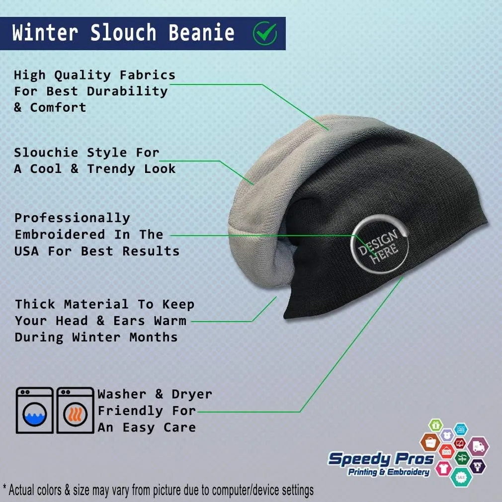 Speedy Pros Slouchy Beanie for Men I'll Bring The Shovel Women Skull Cap Winter Hats Cotton 1 Size