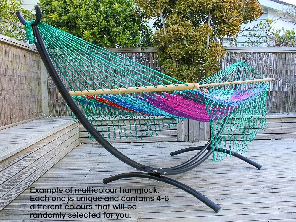 Spreader Hammock and Arc Metal Stand Package
