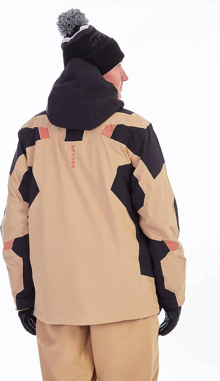 Spyder Men's Leader Insulated Hooded Ski Snow Jacket