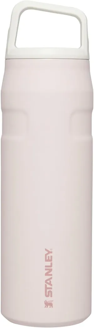 Stanley IceFlow Cap and Carry Water Bottle | Wide Mouth Twist Lid | Lightweight & Leakproof for Travel & Sports | Insulated Stainless Steel | BPA-Free