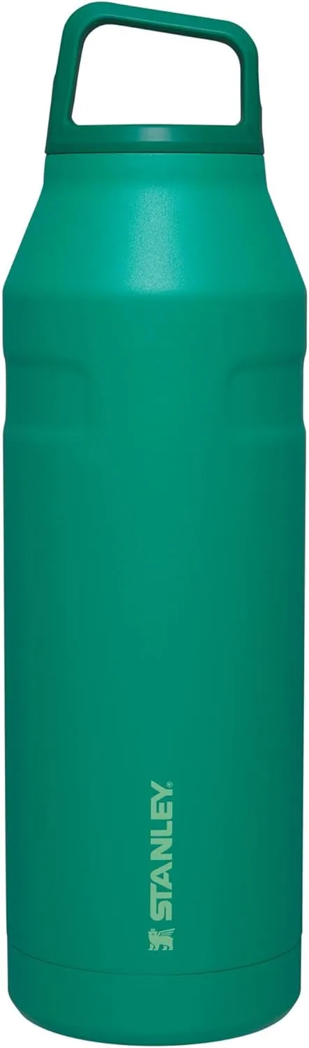 Stanley IceFlow Cap and Carry Water Bottle | Wide Mouth Twist Lid | Lightweight & Leakproof for Travel & Sports | Insulated Stainless Steel | BPA-Free