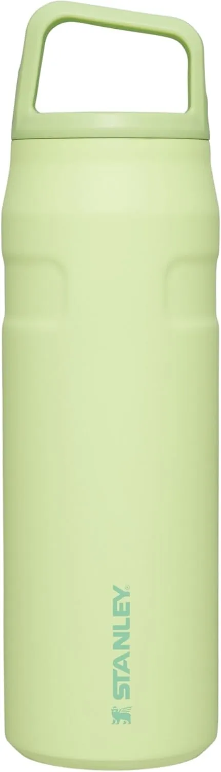 Stanley IceFlow Cap and Carry Water Bottle | Wide Mouth Twist Lid | Lightweight & Leakproof for Travel & Sports | Insulated Stainless Steel | BPA-Free
