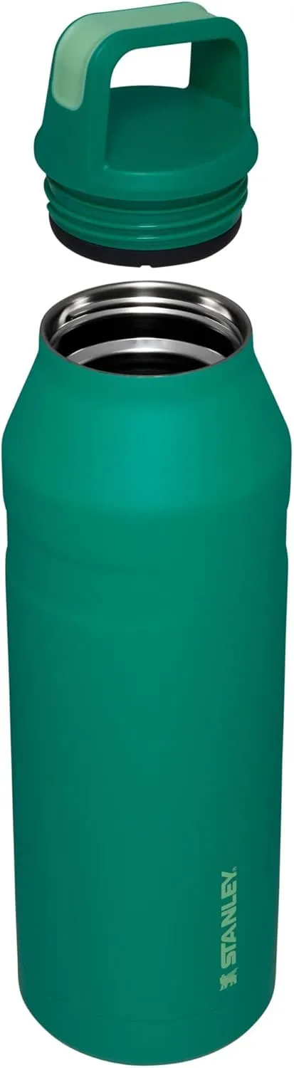 Stanley IceFlow Cap and Carry Water Bottle | Wide Mouth Twist Lid | Lightweight & Leakproof for Travel & Sports | Insulated Stainless Steel | BPA-Free
