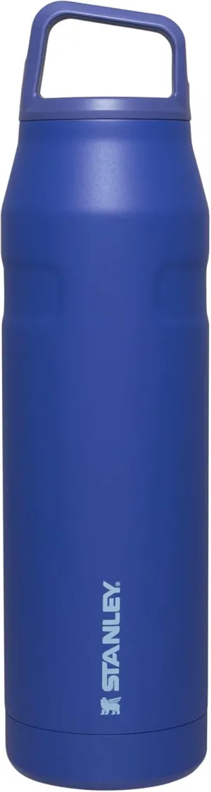 Stanley IceFlow Cap and Carry Water Bottle | Wide Mouth Twist Lid | Lightweight & Leakproof for Travel & Sports | Insulated Stainless Steel | BPA-Free