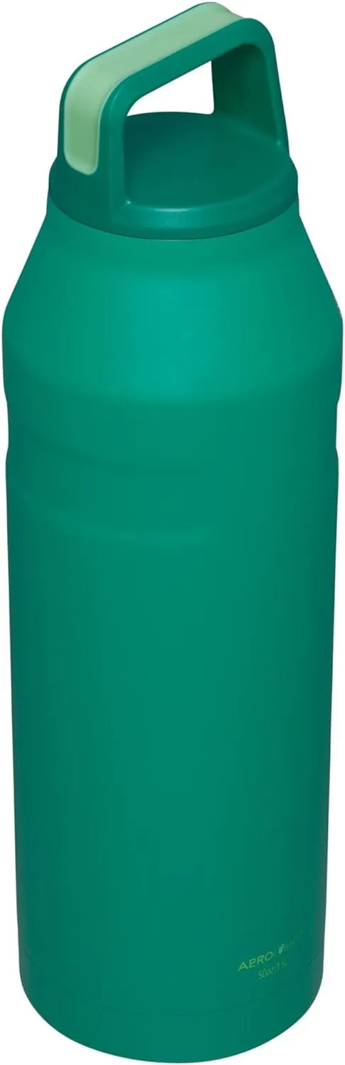 Stanley IceFlow Cap and Carry Water Bottle | Wide Mouth Twist Lid | Lightweight & Leakproof for Travel & Sports | Insulated Stainless Steel | BPA-Free