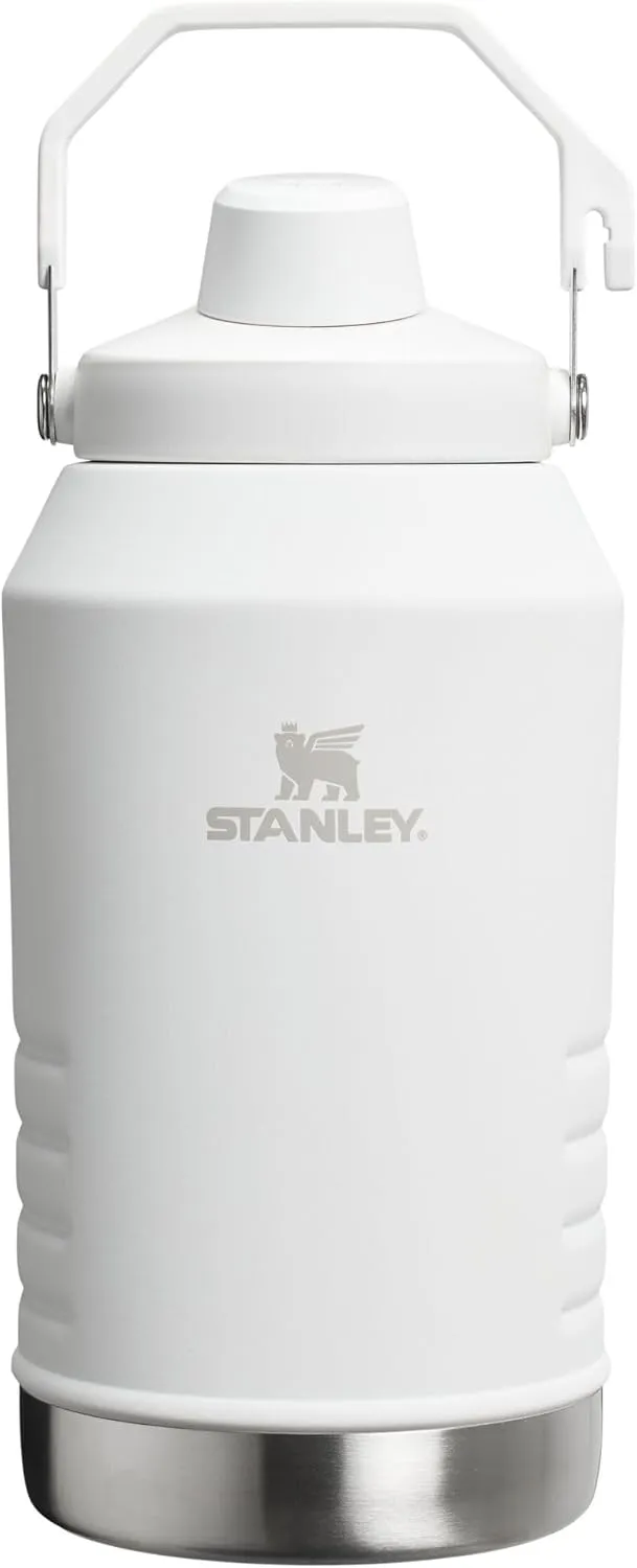 Stanley Iceflow Fast Flow Jug | Recycled Stainless Steel Water Tumbler | Keeps Drink Cold and Iced for Hours | Easy Carry Handle